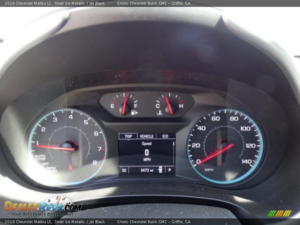 2019 Chevrolet Malibu LS Silver Ice Metallic / Jet Black Photo #17