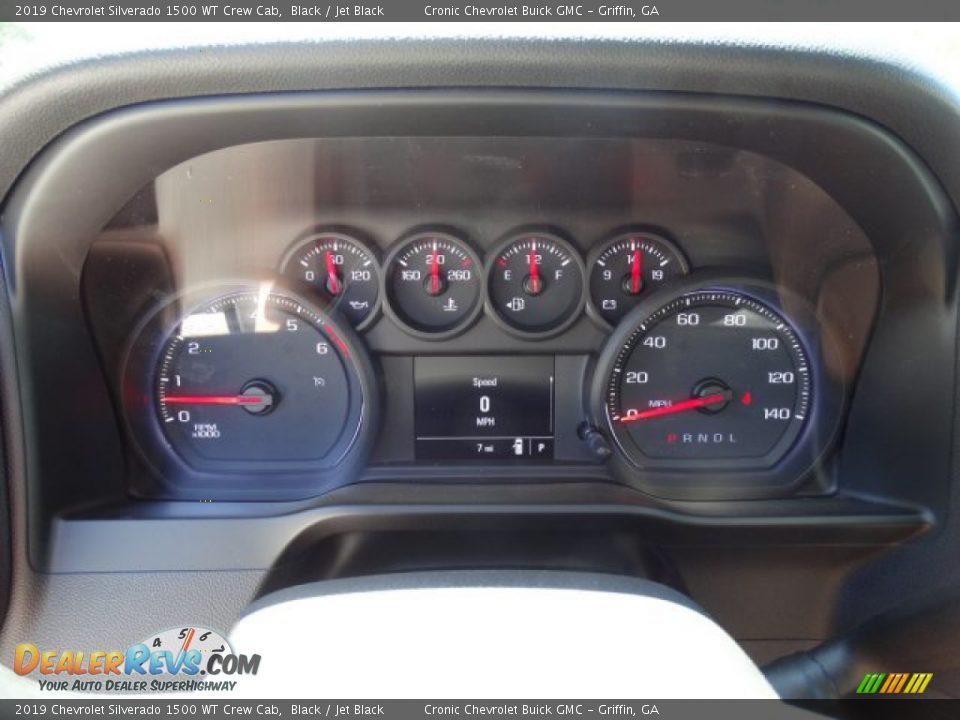 2019 Chevrolet Silverado 1500 WT Crew Cab Gauges Photo #16