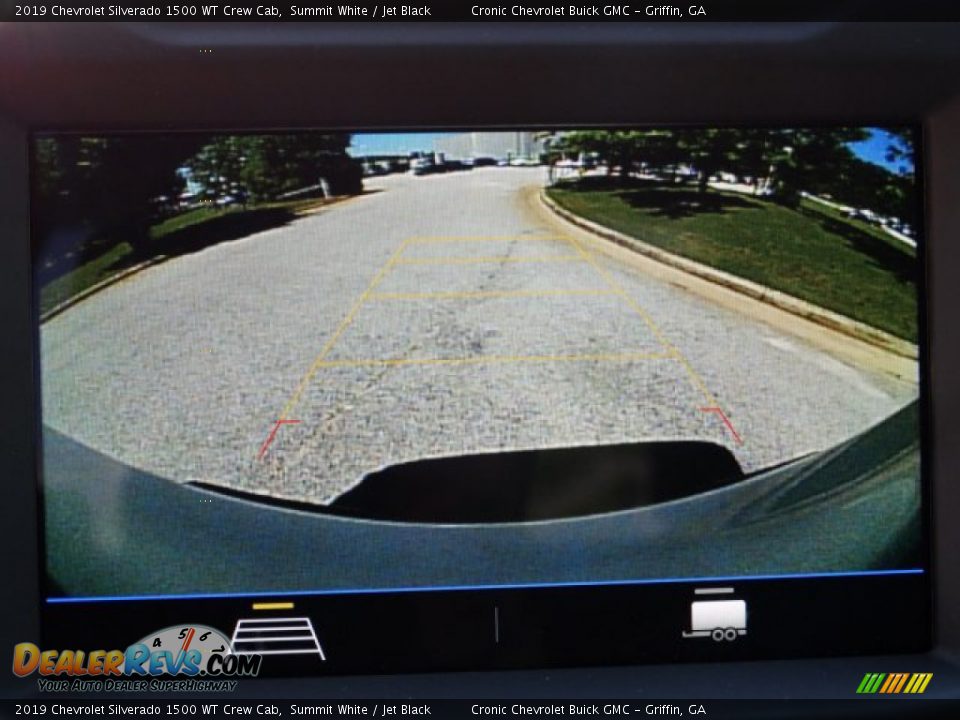 2019 Chevrolet Silverado 1500 WT Crew Cab Summit White / Jet Black Photo #19