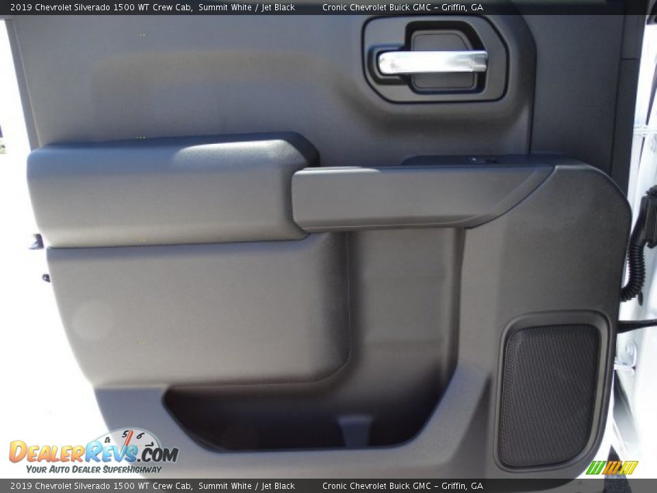 2019 Chevrolet Silverado 1500 WT Crew Cab Summit White / Jet Black Photo #20