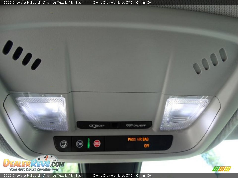 2019 Chevrolet Malibu LS Silver Ice Metallic / Jet Black Photo #20