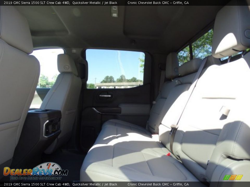 2019 GMC Sierra 1500 SLT Crew Cab 4WD Quicksilver Metallic / Jet Black Photo #26