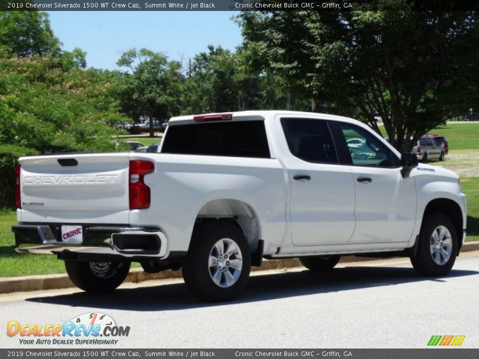 2019 Chevrolet Silverado 1500 WT Crew Cab Summit White / Jet Black Photo #3