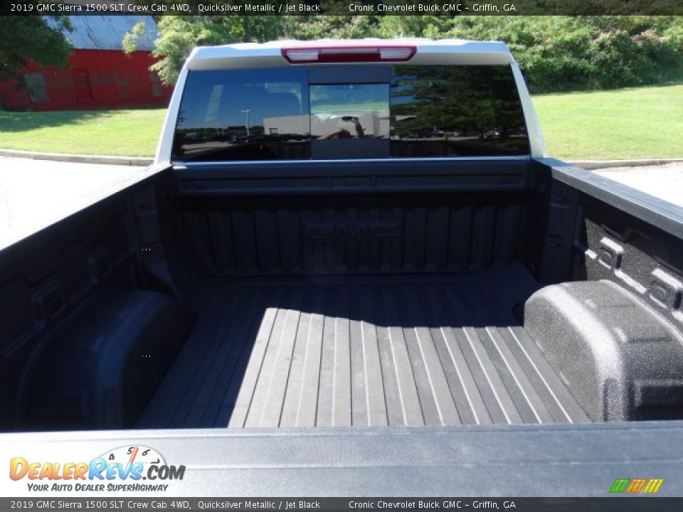 2019 GMC Sierra 1500 SLT Crew Cab 4WD Quicksilver Metallic / Jet Black Photo #8