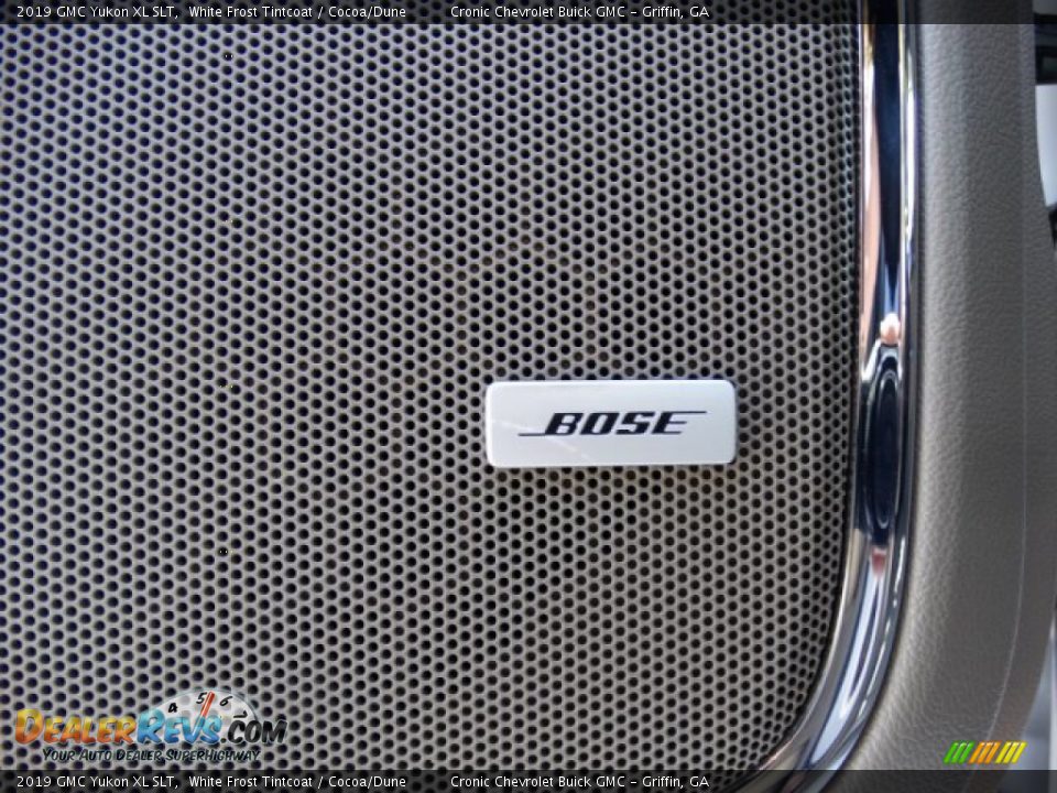 2019 GMC Yukon XL SLT White Frost Tintcoat / Cocoa/Dune Photo #13