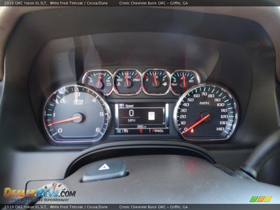 2019 GMC Yukon XL SLT White Frost Tintcoat / Cocoa/Dune Photo #18