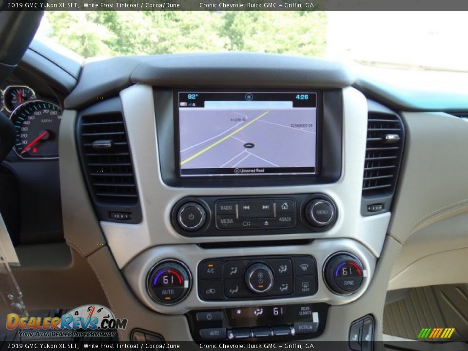 2019 GMC Yukon XL SLT White Frost Tintcoat / Cocoa/Dune Photo #20