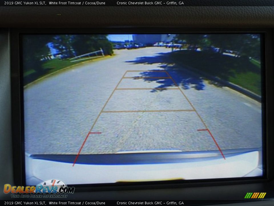 2019 GMC Yukon XL SLT White Frost Tintcoat / Cocoa/Dune Photo #21