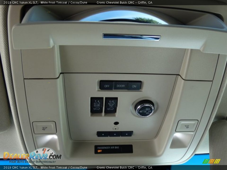 2019 GMC Yukon XL SLT White Frost Tintcoat / Cocoa/Dune Photo #22