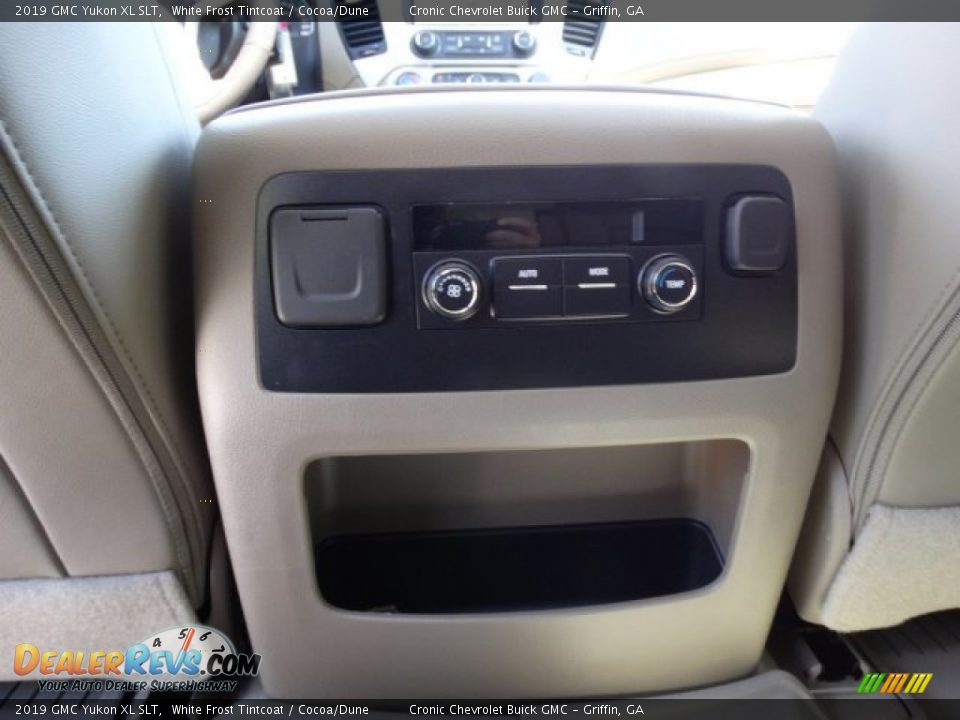 2019 GMC Yukon XL SLT White Frost Tintcoat / Cocoa/Dune Photo #26
