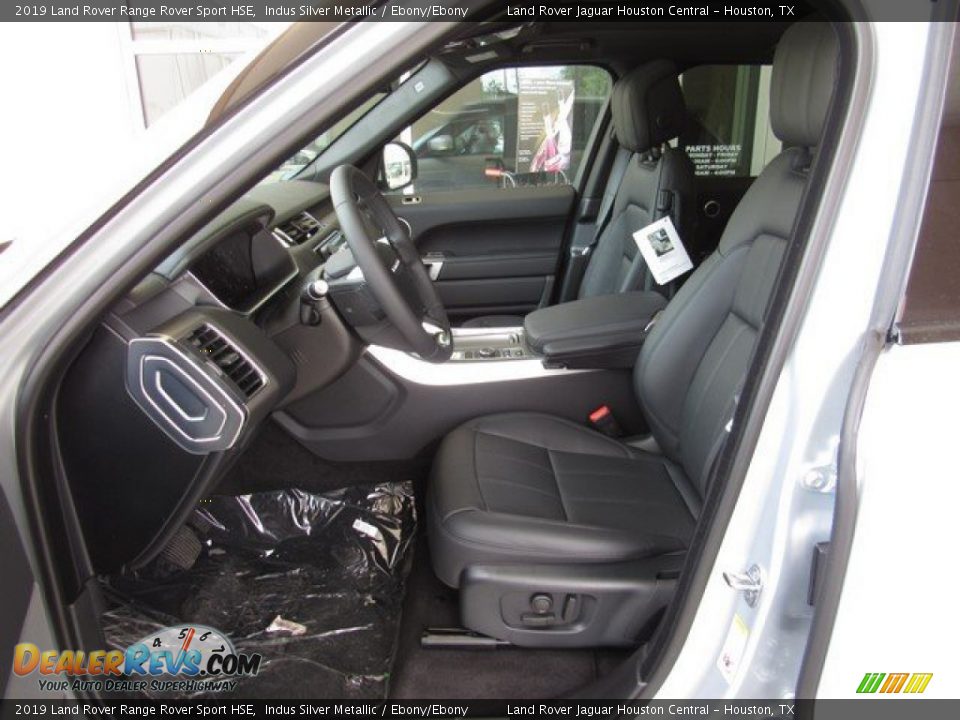 2019 Land Rover Range Rover Sport HSE Indus Silver Metallic / Ebony/Ebony Photo #3