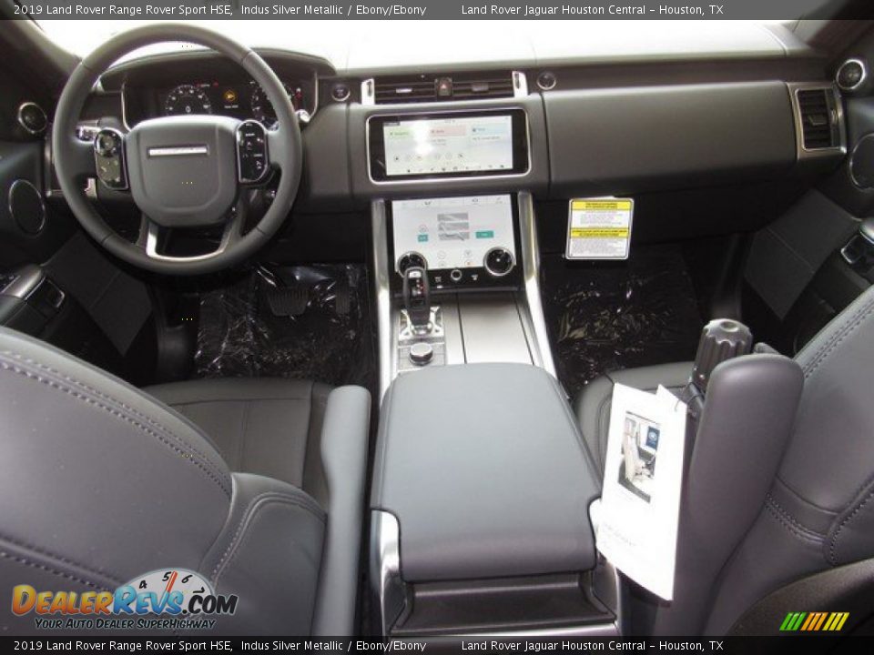 2019 Land Rover Range Rover Sport HSE Indus Silver Metallic / Ebony/Ebony Photo #4