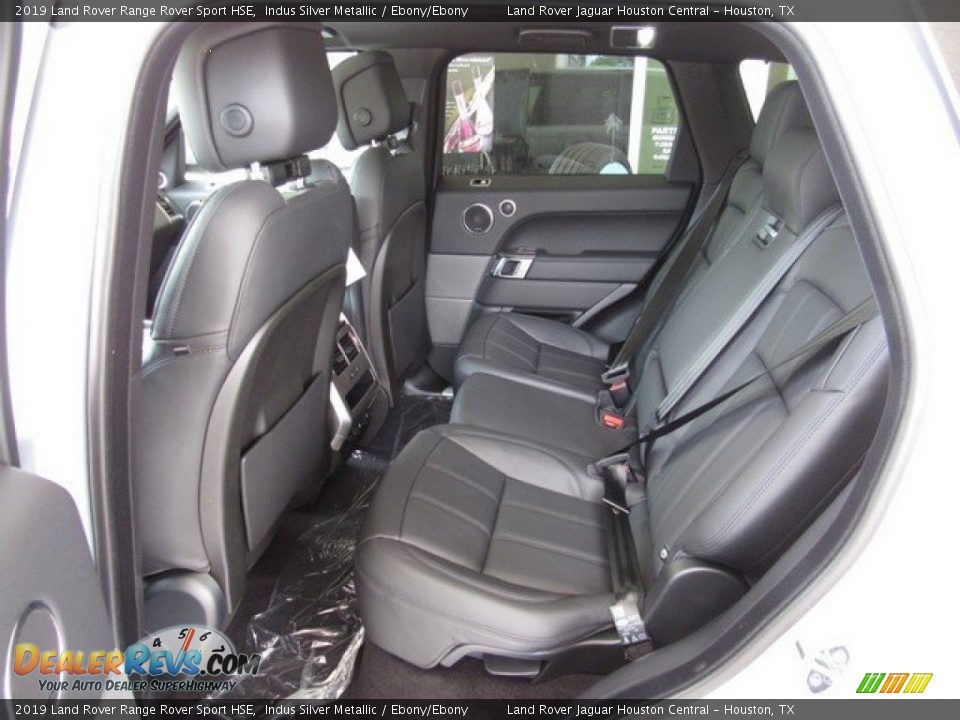 2019 Land Rover Range Rover Sport HSE Indus Silver Metallic / Ebony/Ebony Photo #5