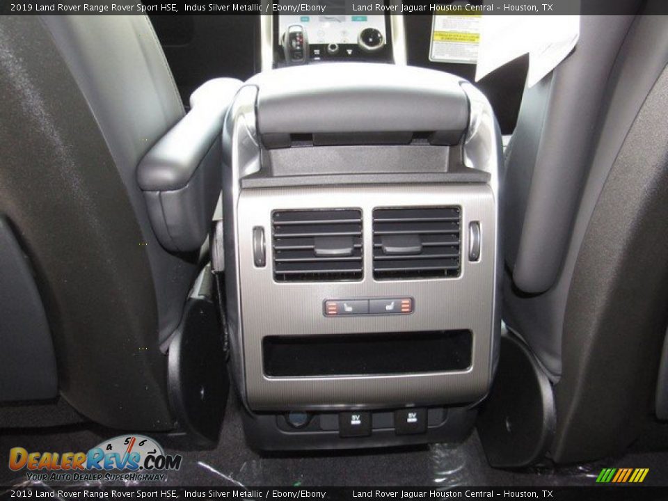 2019 Land Rover Range Rover Sport HSE Indus Silver Metallic / Ebony/Ebony Photo #15