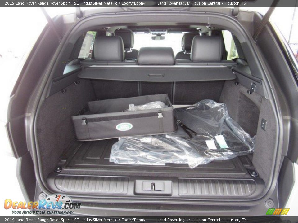 2019 Land Rover Range Rover Sport HSE Indus Silver Metallic / Ebony/Ebony Photo #16