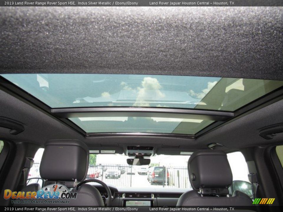 2019 Land Rover Range Rover Sport HSE Indus Silver Metallic / Ebony/Ebony Photo #17