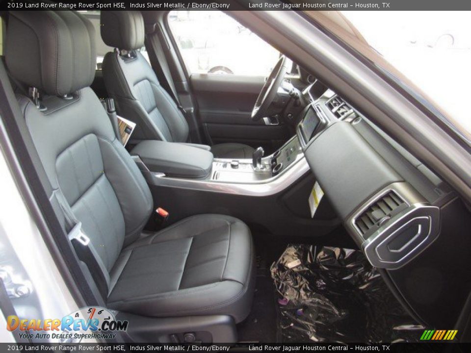 2019 Land Rover Range Rover Sport HSE Indus Silver Metallic / Ebony/Ebony Photo #19
