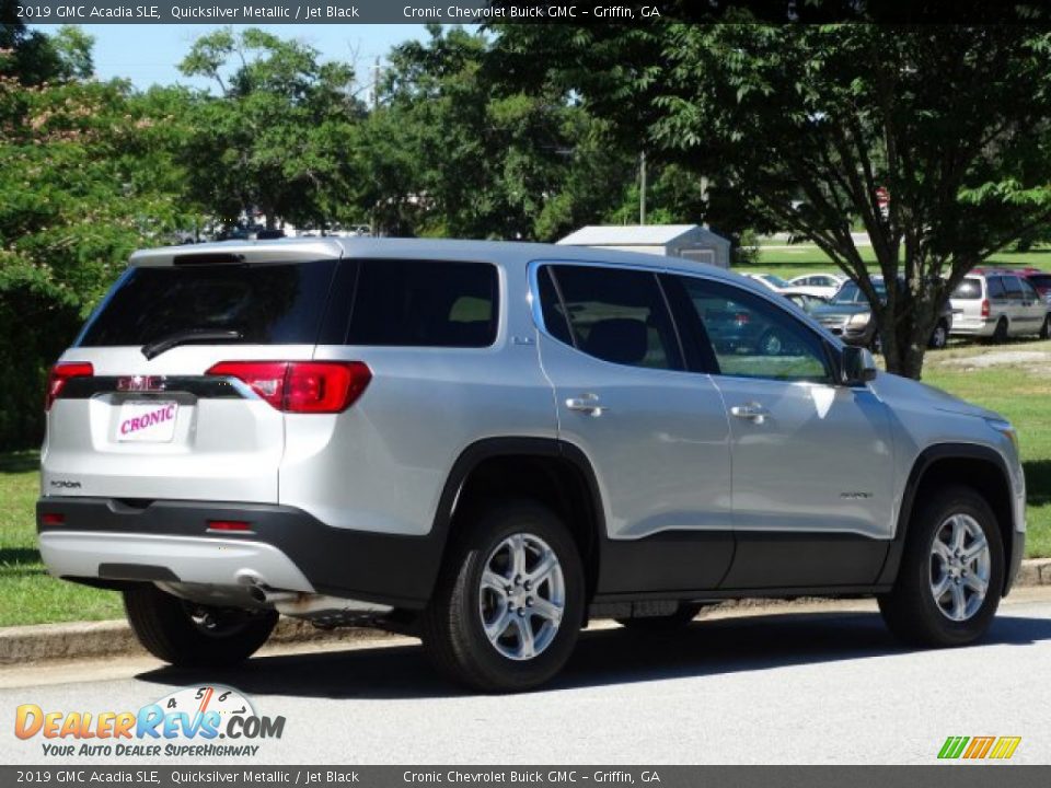 2019 GMC Acadia SLE Quicksilver Metallic / Jet Black Photo #3