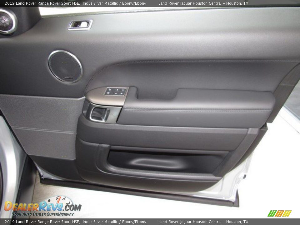 2019 Land Rover Range Rover Sport HSE Indus Silver Metallic / Ebony/Ebony Photo #21
