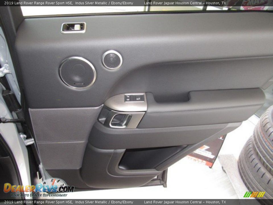 2019 Land Rover Range Rover Sport HSE Indus Silver Metallic / Ebony/Ebony Photo #22
