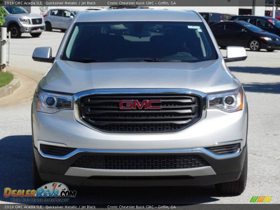 2019 GMC Acadia SLE Quicksilver Metallic / Jet Black Photo #4