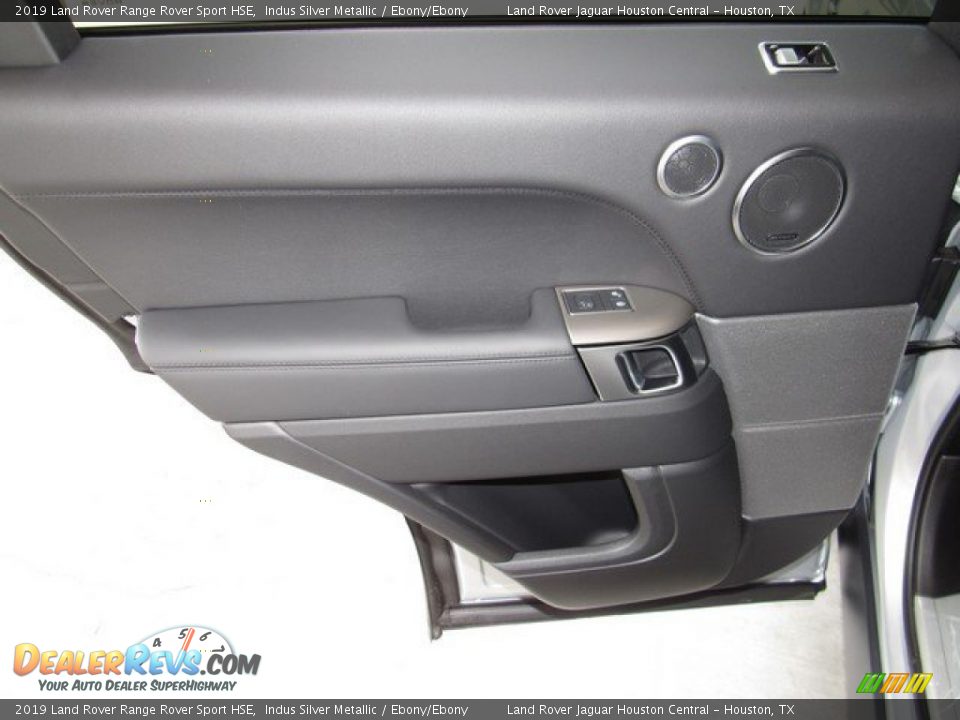 2019 Land Rover Range Rover Sport HSE Indus Silver Metallic / Ebony/Ebony Photo #23