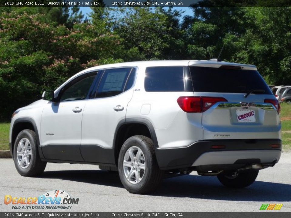 2019 GMC Acadia SLE Quicksilver Metallic / Jet Black Photo #6