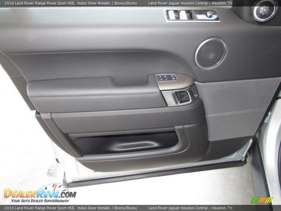 2019 Land Rover Range Rover Sport HSE Indus Silver Metallic / Ebony/Ebony Photo #24