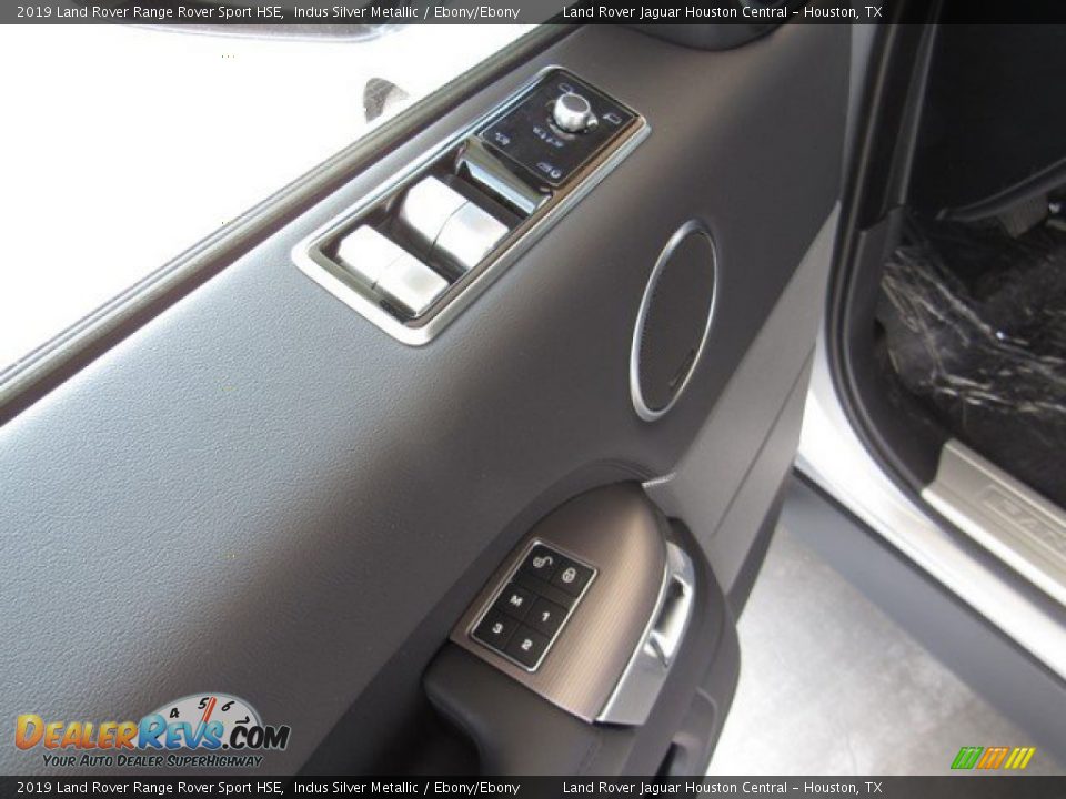 2019 Land Rover Range Rover Sport HSE Indus Silver Metallic / Ebony/Ebony Photo #25