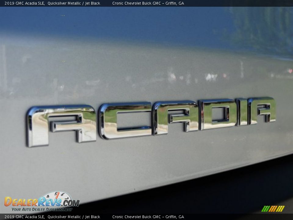 2019 GMC Acadia SLE Quicksilver Metallic / Jet Black Photo #8