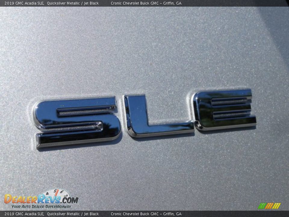 2019 GMC Acadia SLE Quicksilver Metallic / Jet Black Photo #9
