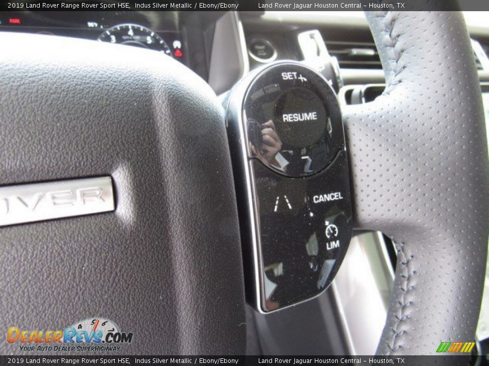2019 Land Rover Range Rover Sport HSE Indus Silver Metallic / Ebony/Ebony Photo #29