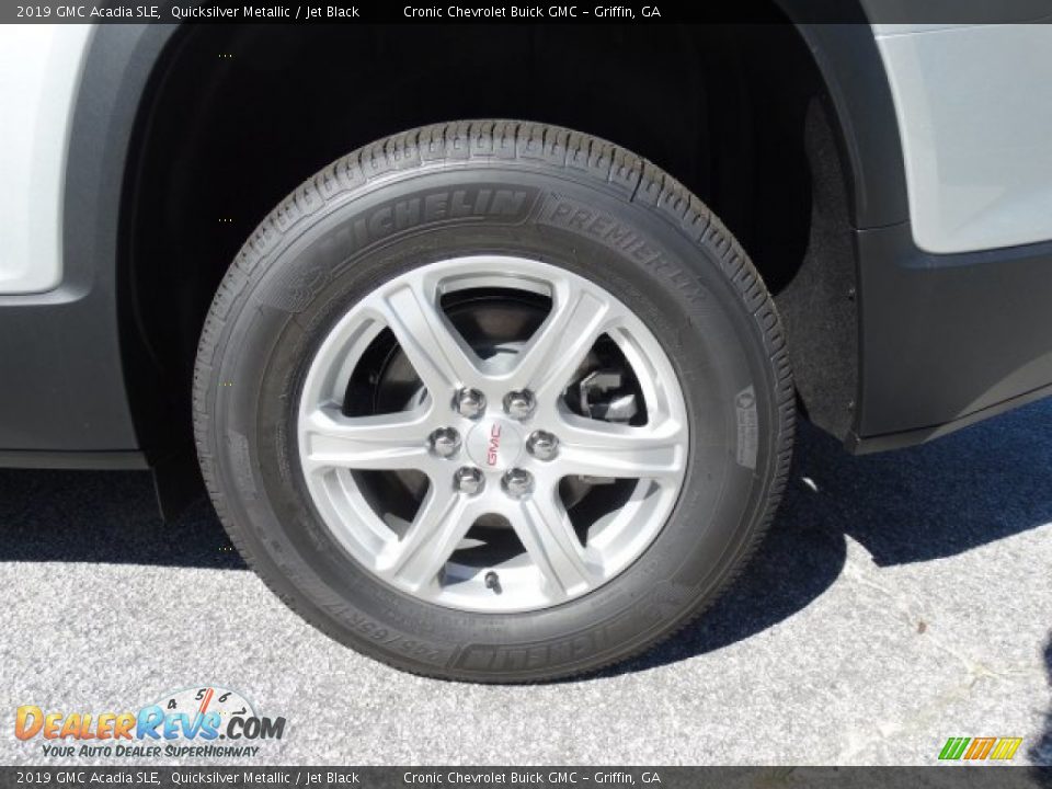 2019 GMC Acadia SLE Quicksilver Metallic / Jet Black Photo #10