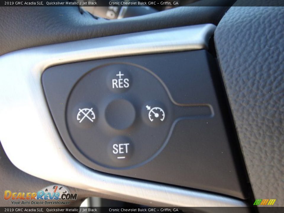 2019 GMC Acadia SLE Quicksilver Metallic / Jet Black Photo #15