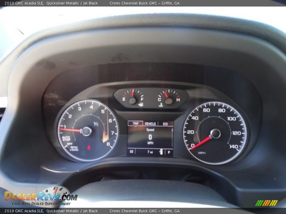 2019 GMC Acadia SLE Quicksilver Metallic / Jet Black Photo #17
