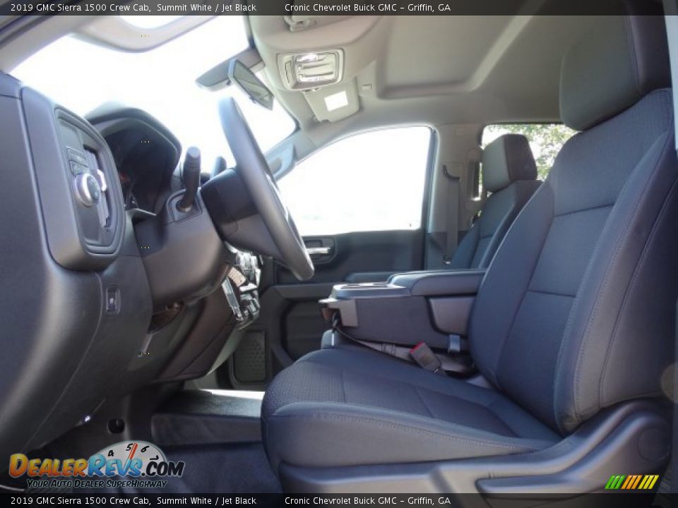 2019 GMC Sierra 1500 Crew Cab Summit White / Jet Black Photo #14