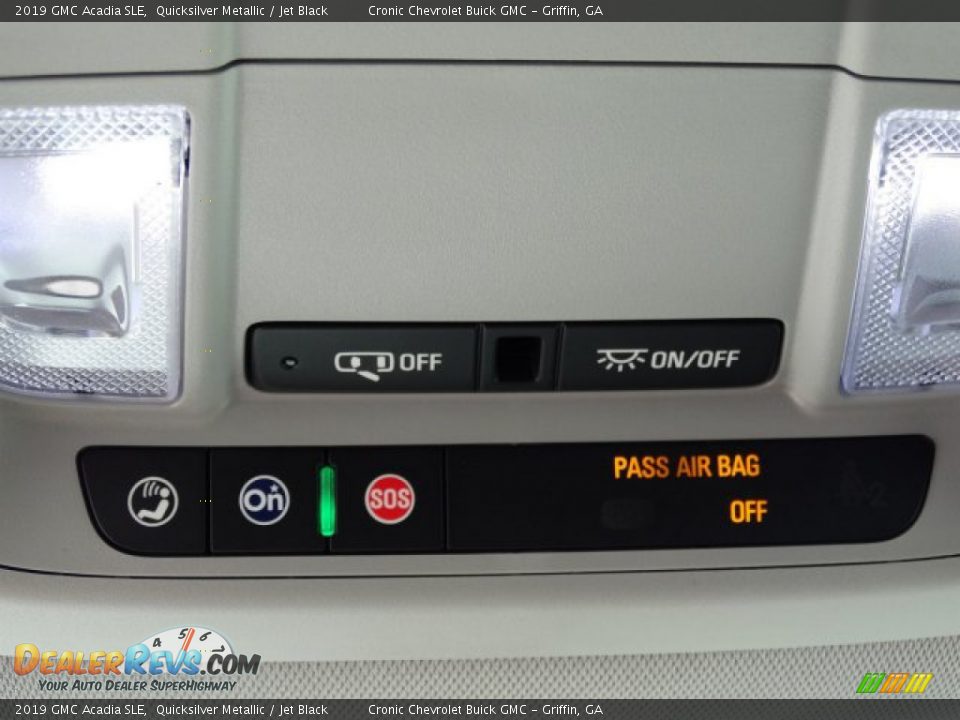 2019 GMC Acadia SLE Quicksilver Metallic / Jet Black Photo #20