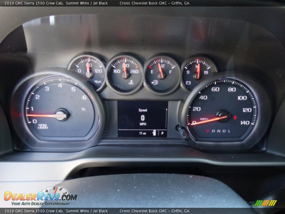 2019 GMC Sierra 1500 Crew Cab Gauges Photo #17