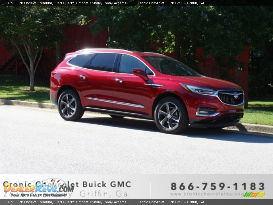 2019 Buick Enclave Premium Red Quartz Tintcoat / Shale/Ebony Accents Photo #1