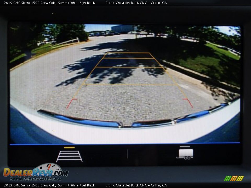 2019 GMC Sierra 1500 Crew Cab Summit White / Jet Black Photo #19