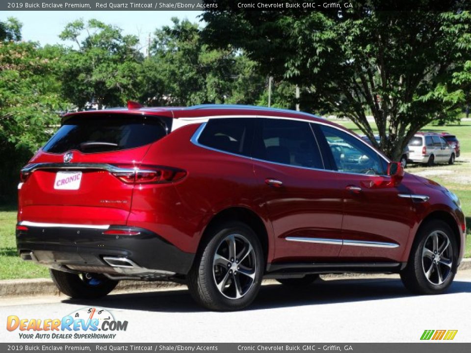2019 Buick Enclave Premium Red Quartz Tintcoat / Shale/Ebony Accents Photo #3