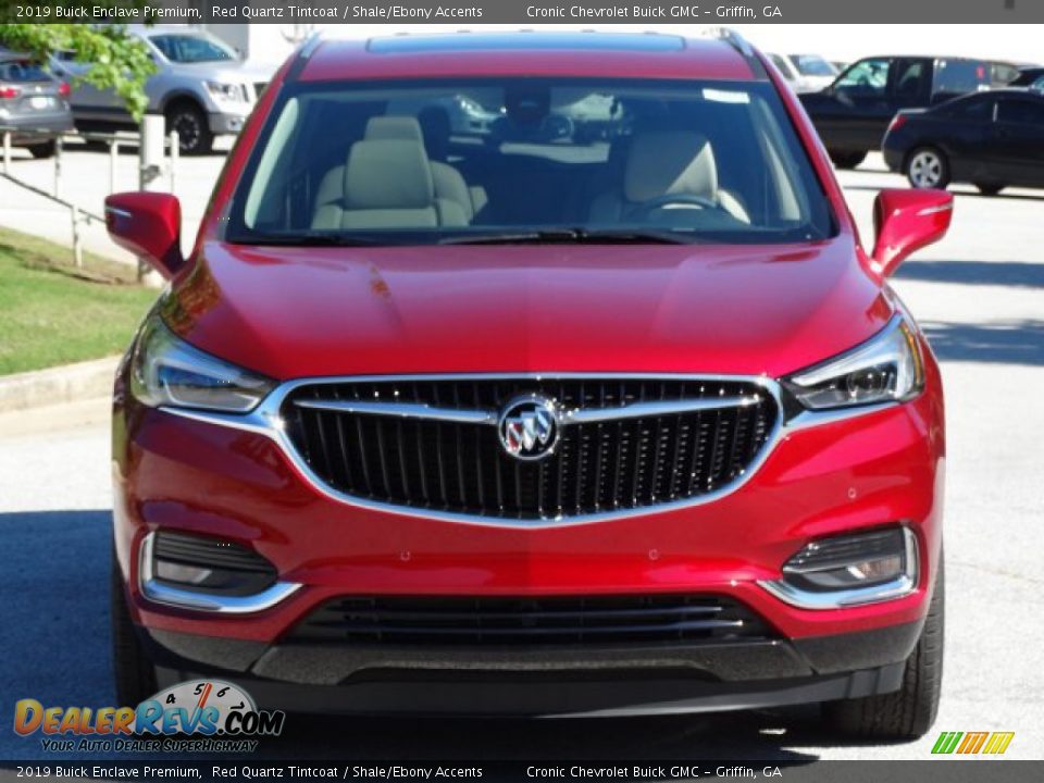 2019 Buick Enclave Premium Red Quartz Tintcoat / Shale/Ebony Accents Photo #4