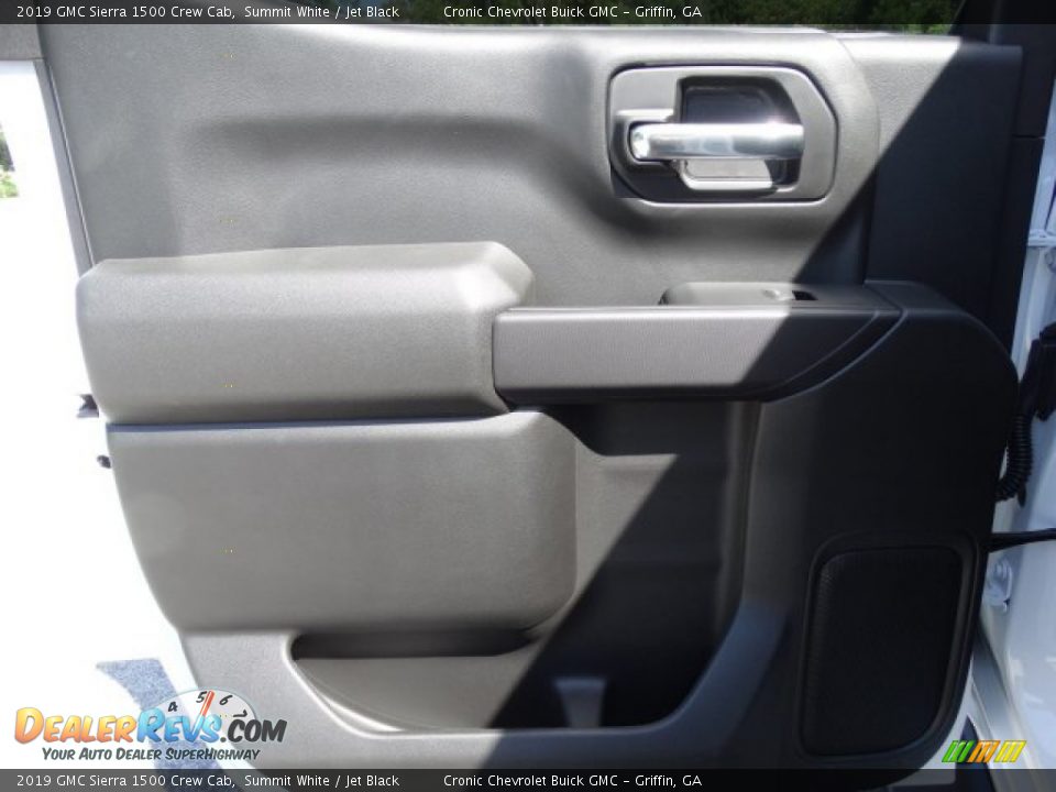 2019 GMC Sierra 1500 Crew Cab Summit White / Jet Black Photo #21