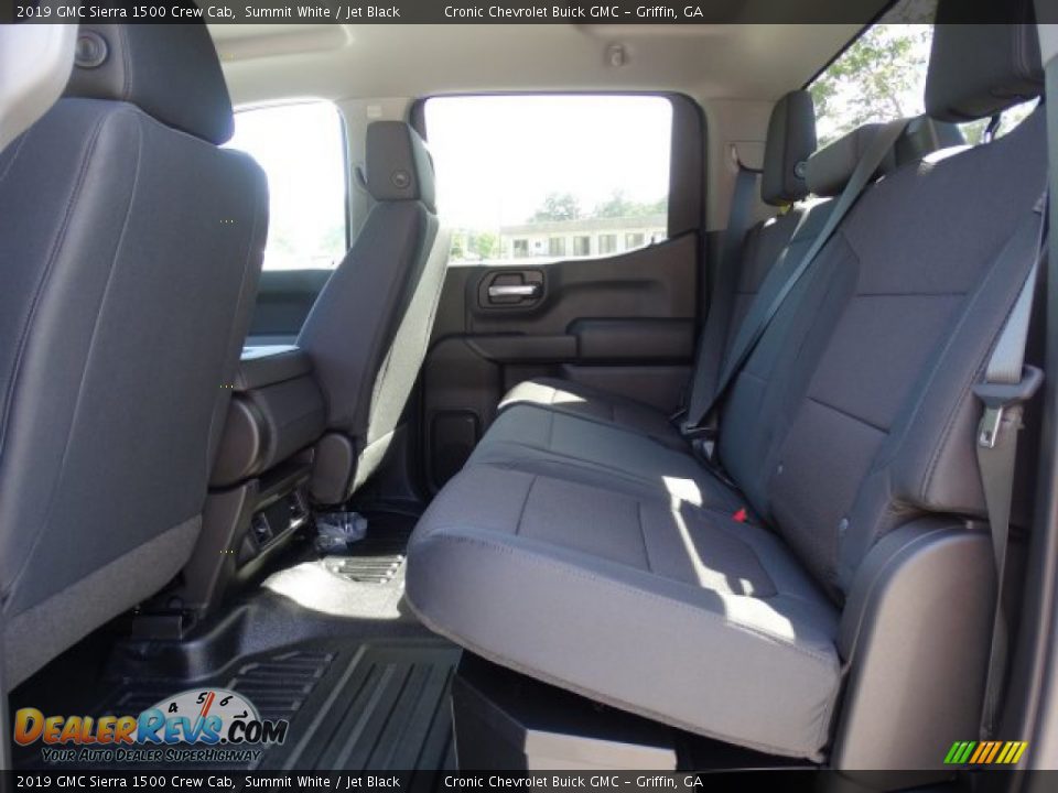2019 GMC Sierra 1500 Crew Cab Summit White / Jet Black Photo #22