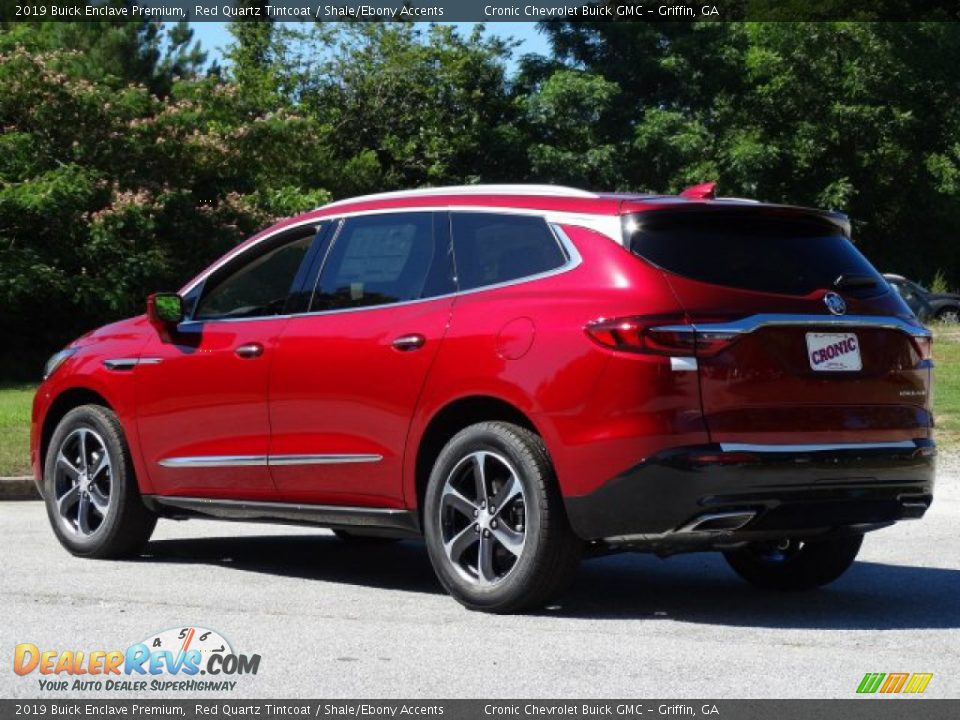 2019 Buick Enclave Premium Red Quartz Tintcoat / Shale/Ebony Accents Photo #6