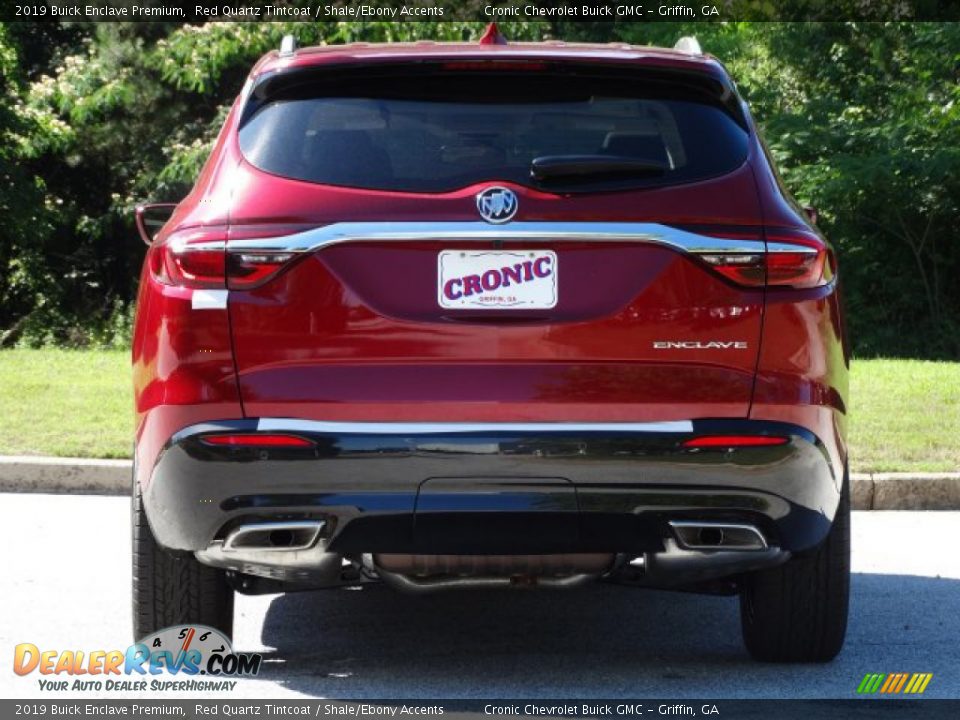 2019 Buick Enclave Premium Red Quartz Tintcoat / Shale/Ebony Accents Photo #7