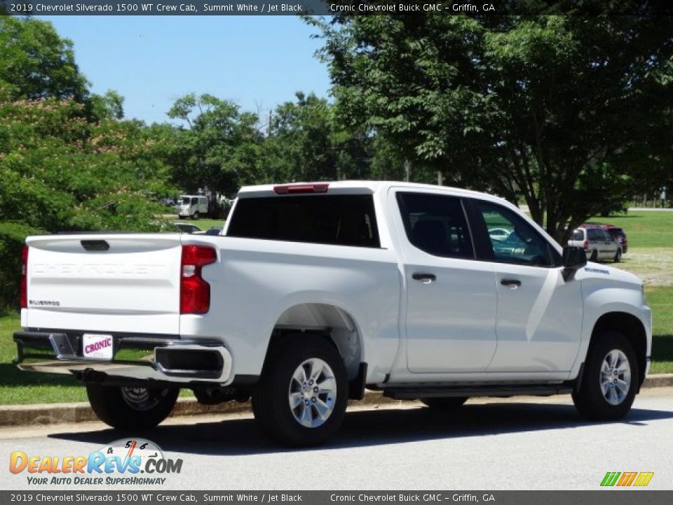 2019 Chevrolet Silverado 1500 WT Crew Cab Summit White / Jet Black Photo #3