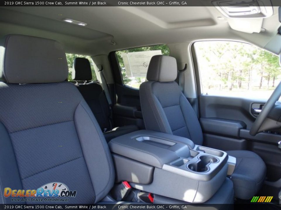 2019 GMC Sierra 1500 Crew Cab Summit White / Jet Black Photo #26