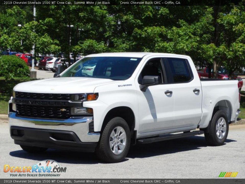 2019 Chevrolet Silverado 1500 WT Crew Cab Summit White / Jet Black Photo #5