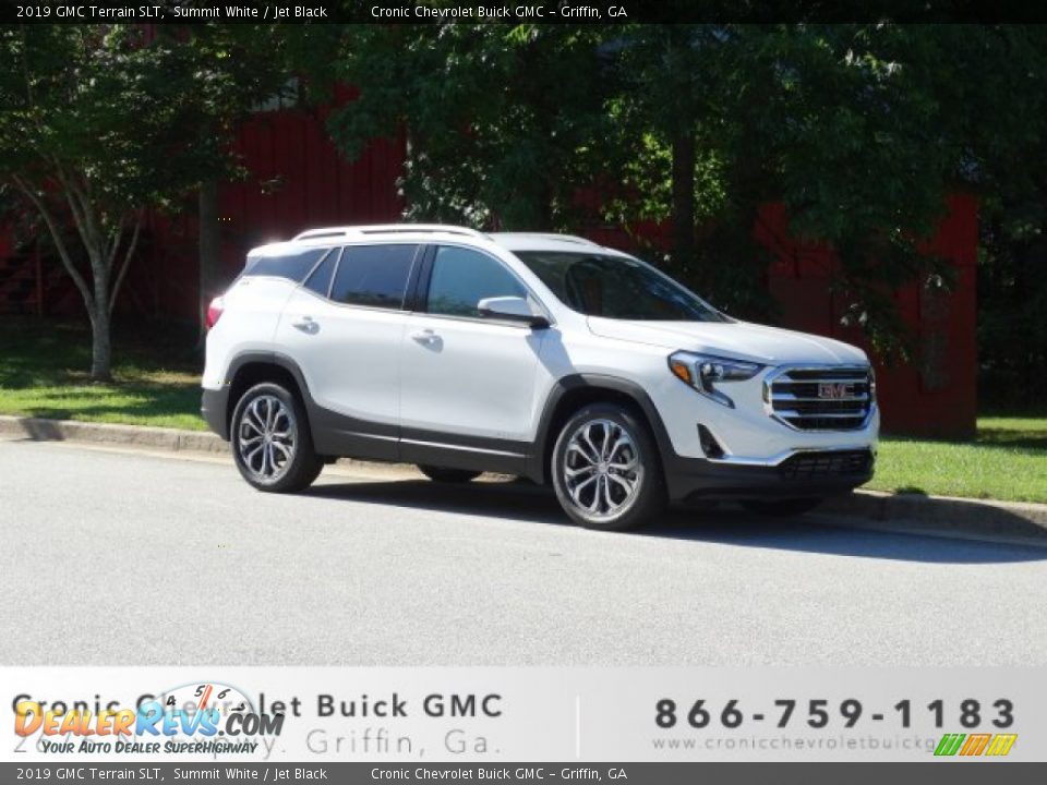 2019 GMC Terrain SLT Summit White / Jet Black Photo #1
